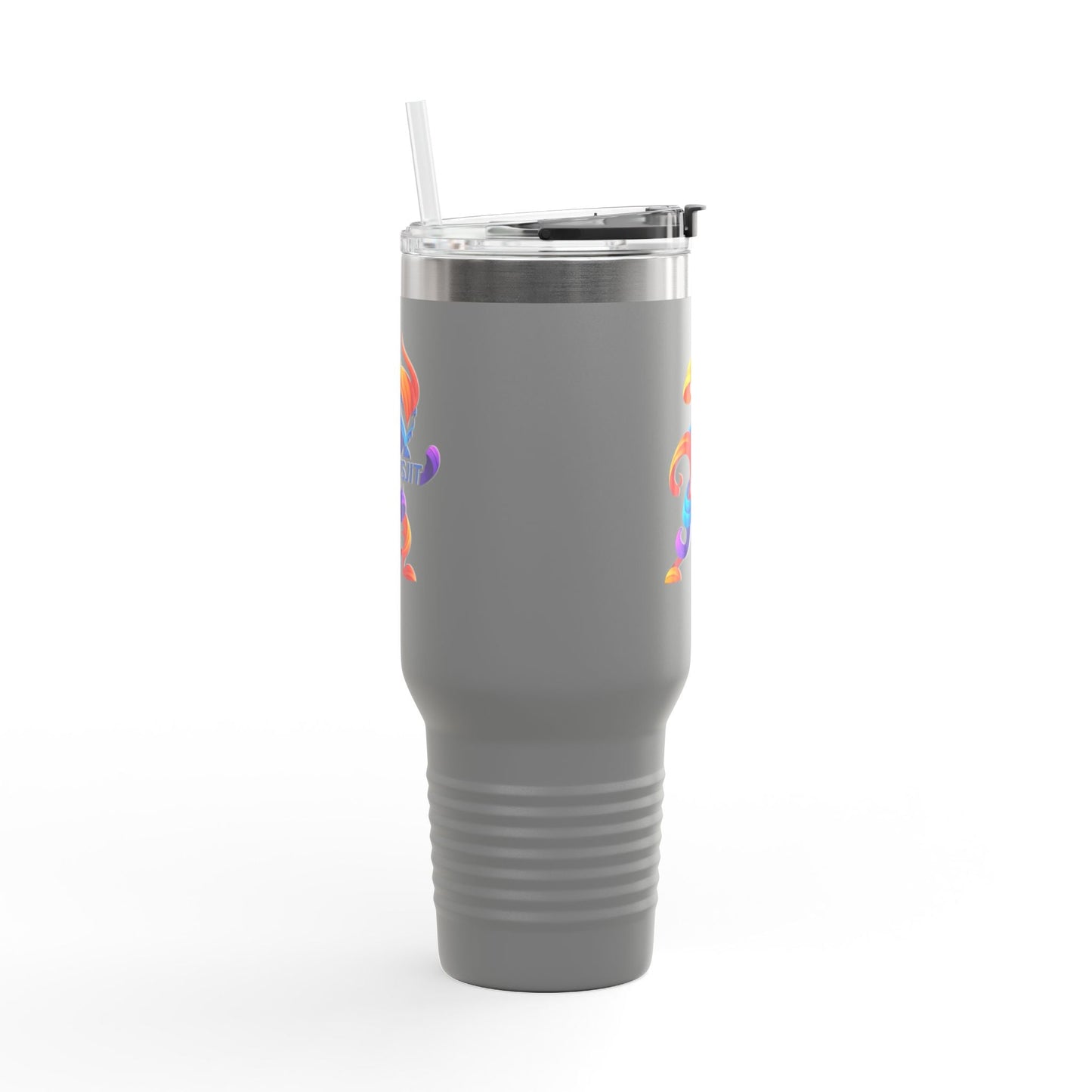 Colorful Insulated Travel Mug - Perfect for On-the-Go, 40oz, Unique Design, Ideal for Gifts and Everyday Use, Fun and Functional Drinkware Printify