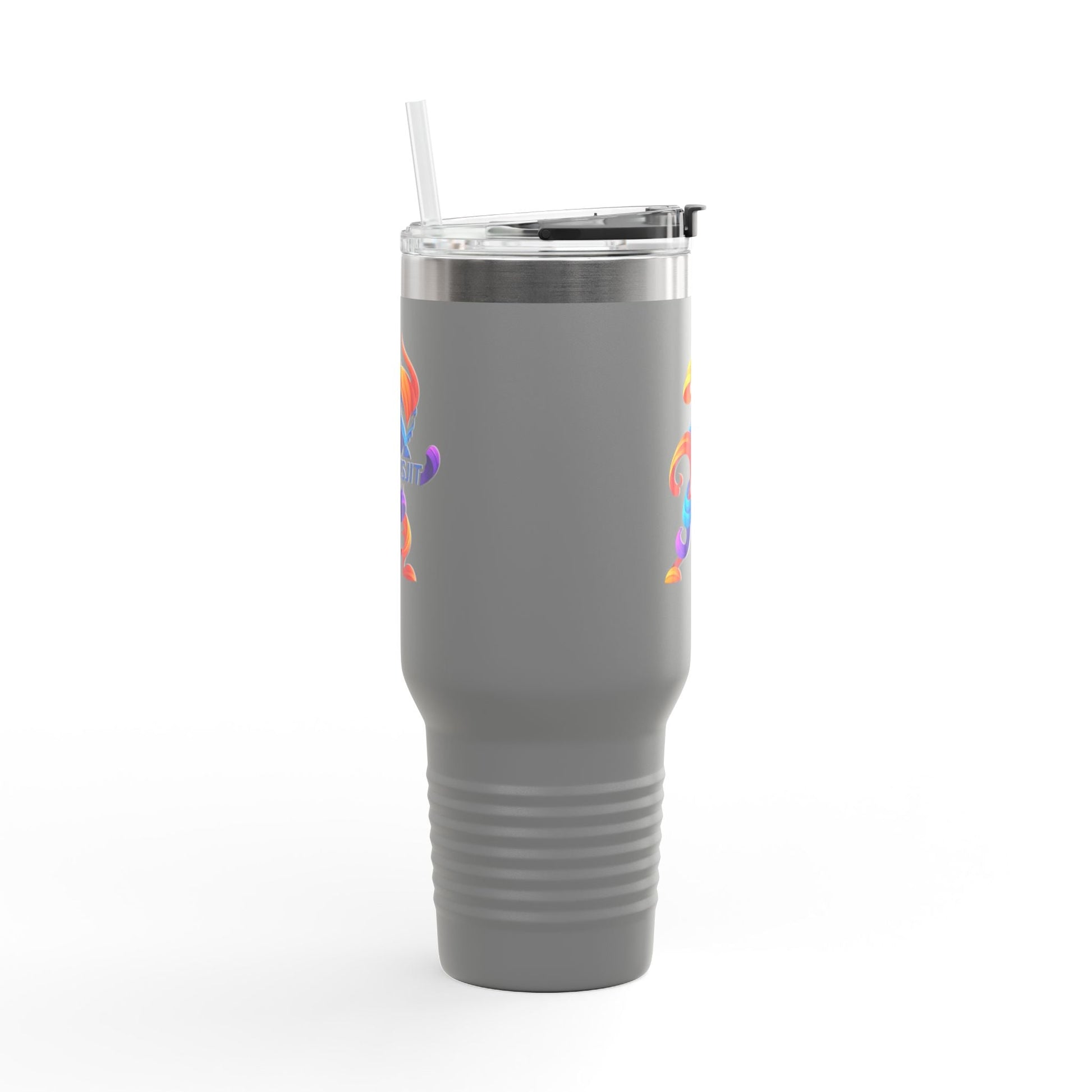 Colorful Insulated Travel Mug - Perfect for On-the-Go, 40oz, Unique Design, Ideal for Gifts and Everyday Use, Fun and Functional Drinkware Printify