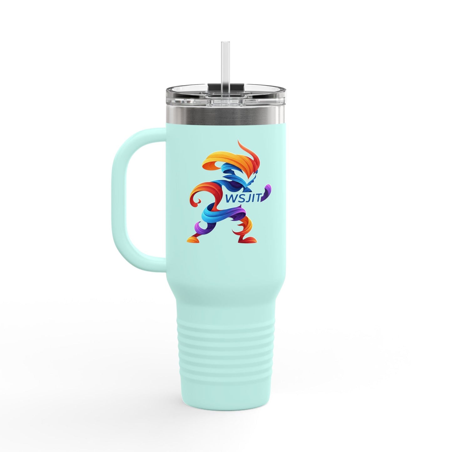 Colorful Insulated Travel Mug - Perfect for On-the-Go, 40oz, Unique Design, Ideal for Gifts and Everyday Use, Fun and Functional Drinkware Printify