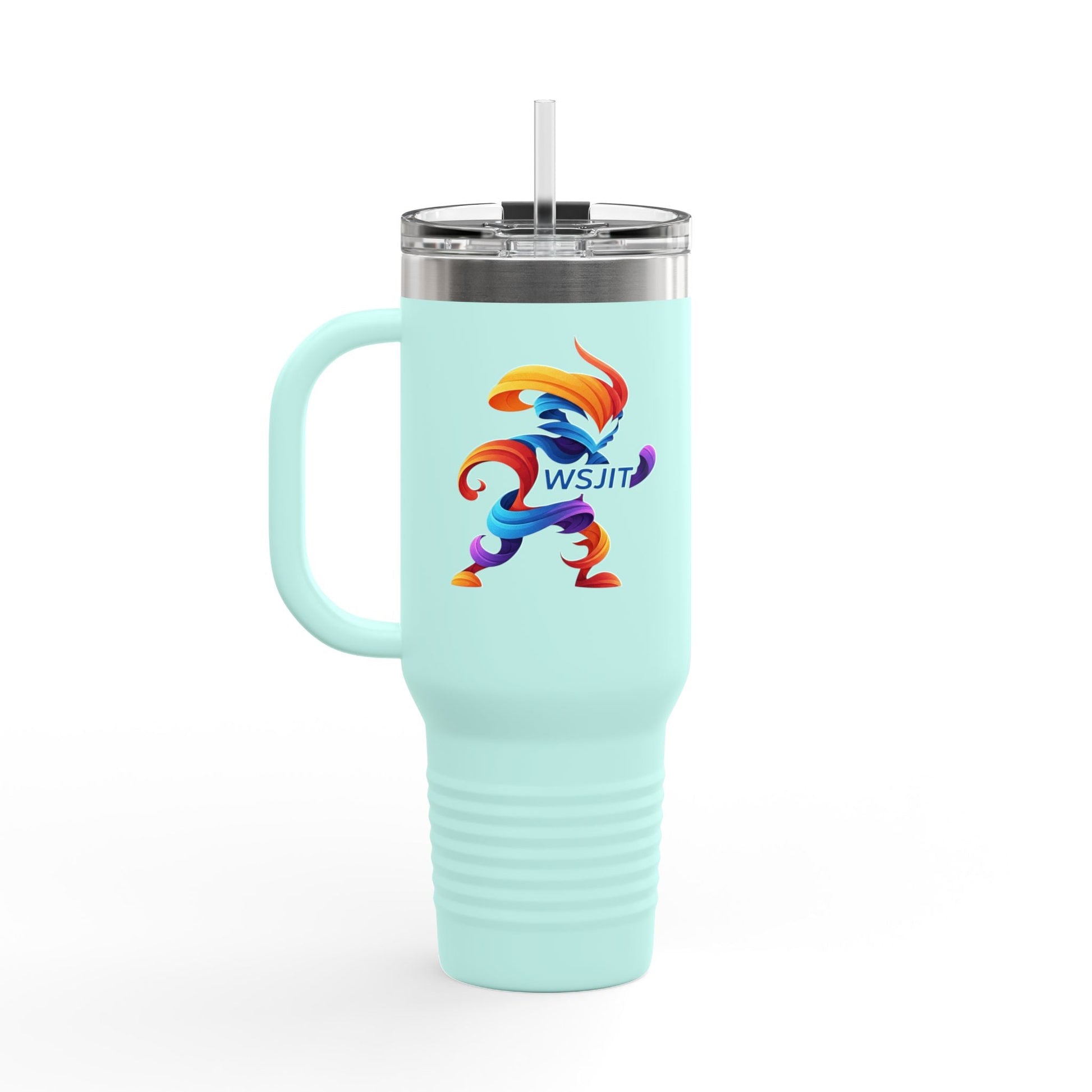 Colorful Insulated Travel Mug - Perfect for On-the-Go, 40oz, Unique Design, Ideal for Gifts and Everyday Use, Fun and Functional Drinkware Printify
