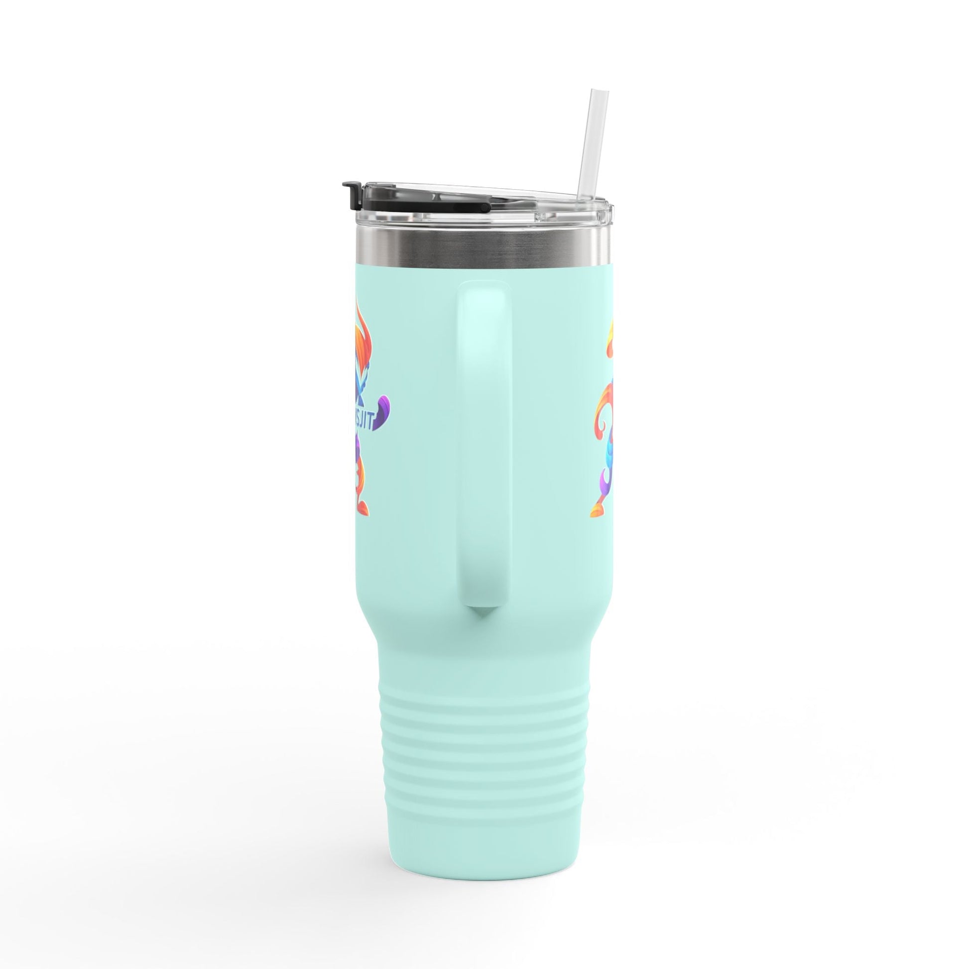 Colorful Insulated Travel Mug - Perfect for On-the-Go, 40oz, Unique Design, Ideal for Gifts and Everyday Use, Fun and Functional Drinkware Printify