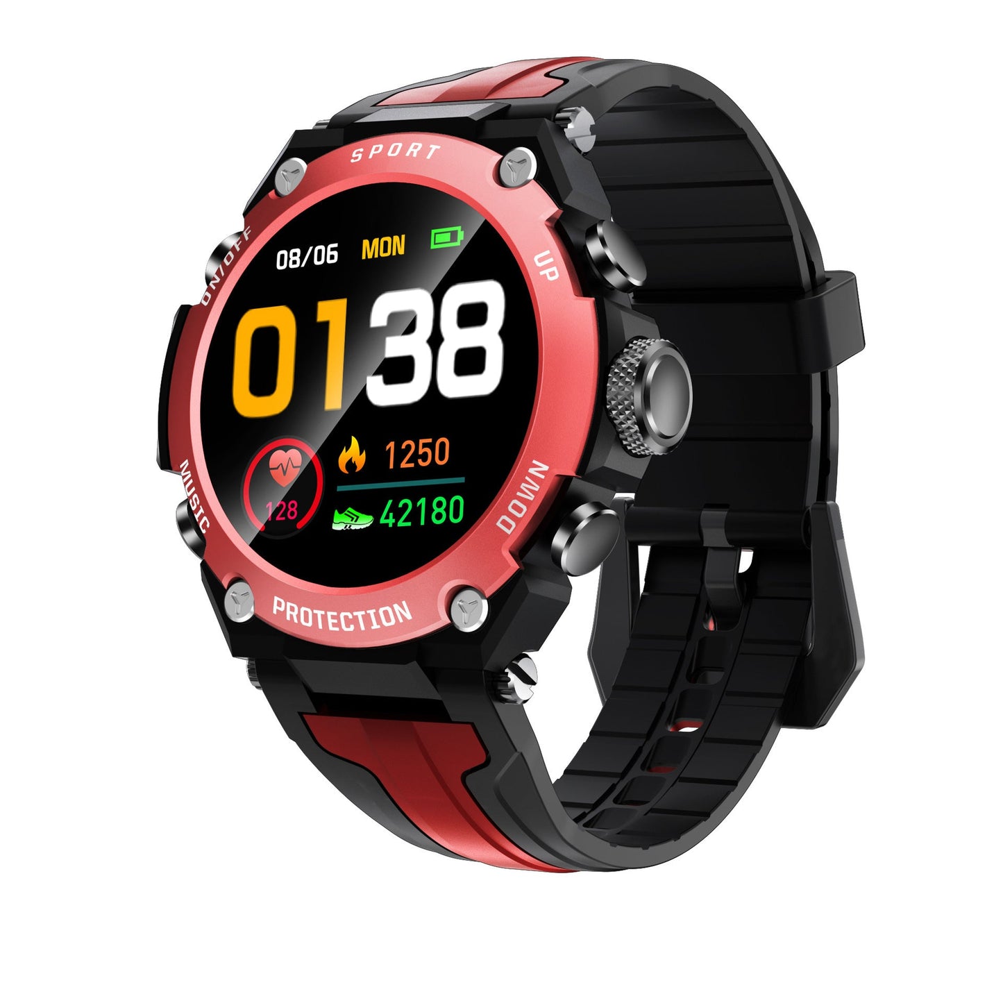 DK10 Bluetooth Music SmartWatch Heart Rate Fitness Sports WSJIT
