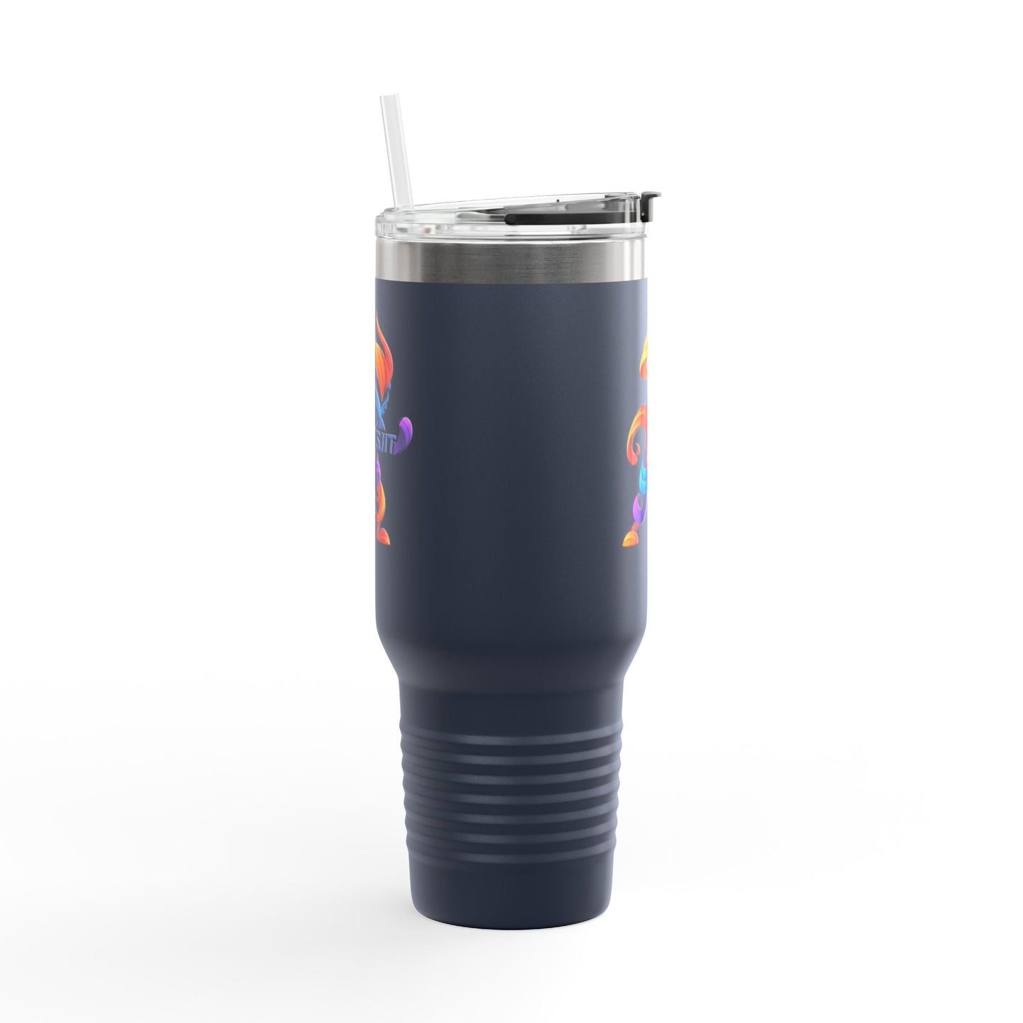 Colorful Insulated Travel Mug - Perfect for On-the-Go, 40oz, Unique Design, Ideal for Gifts and Everyday Use, Fun and Functional Drinkware Printify