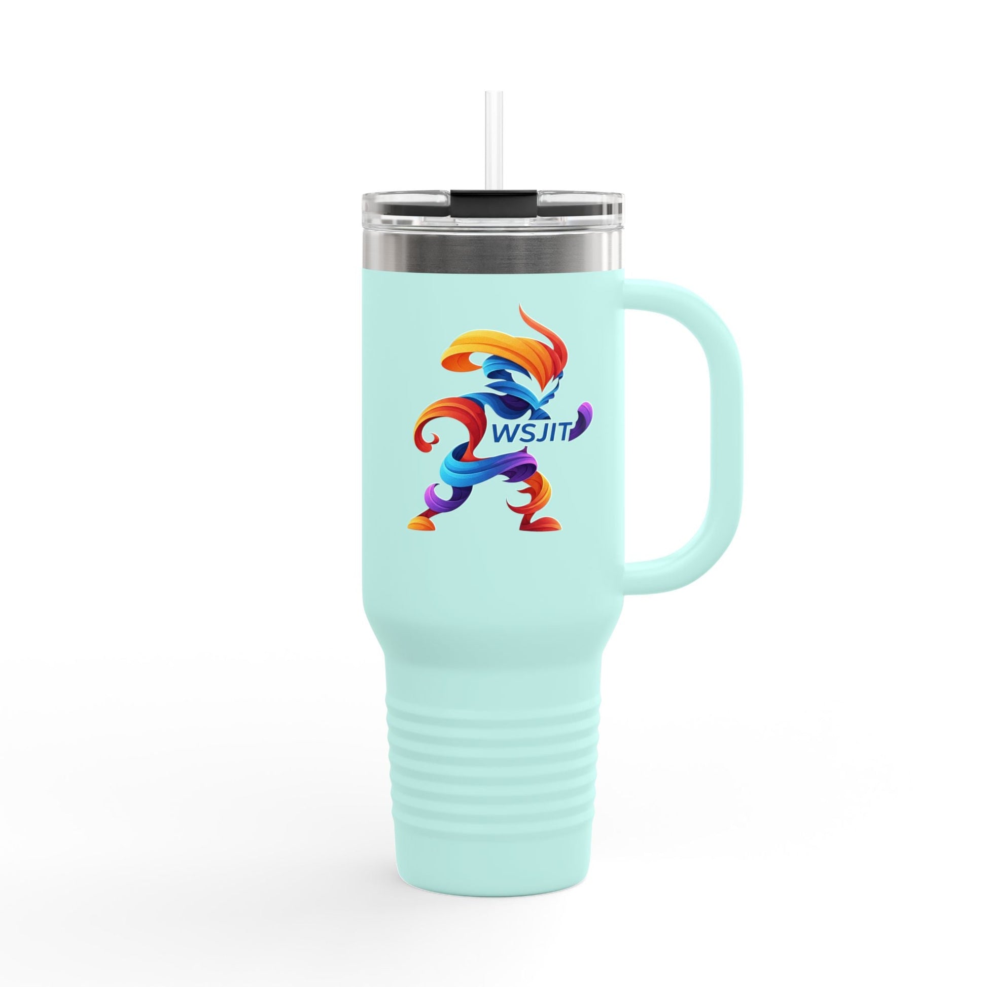 Colorful Insulated Travel Mug - Perfect for On-the-Go, 40oz, Unique Design, Ideal for Gifts and Everyday Use, Fun and Functional Drinkware Printify