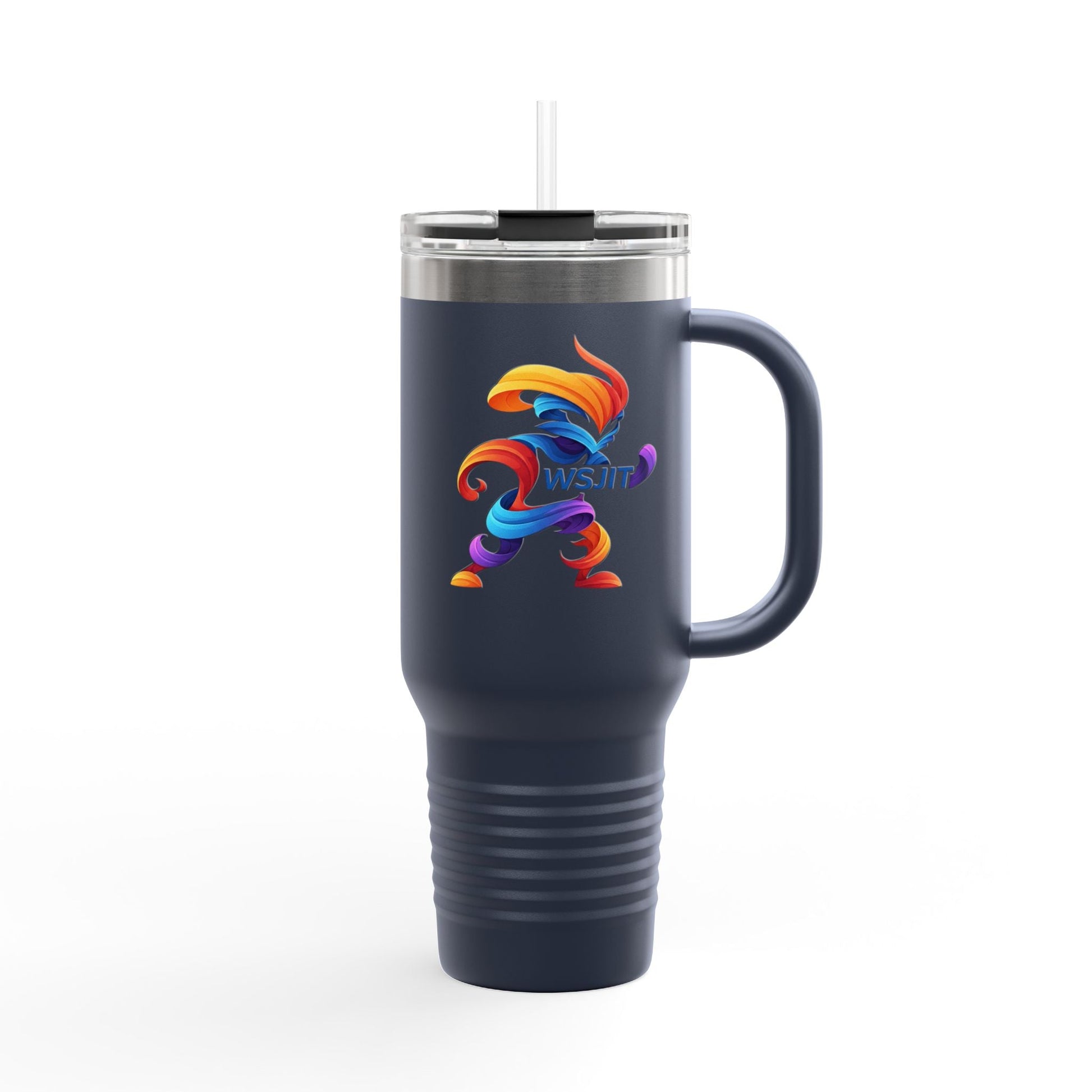 Colorful Insulated Travel Mug - Perfect for On-the-Go, 40oz, Unique Design, Ideal for Gifts and Everyday Use, Fun and Functional Drinkware Printify
