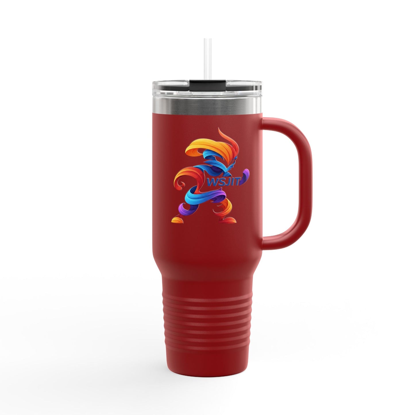 Colorful Insulated Travel Mug - Perfect for On-the-Go, 40oz, Unique Design, Ideal for Gifts and Everyday Use, Fun and Functional Drinkware Printify