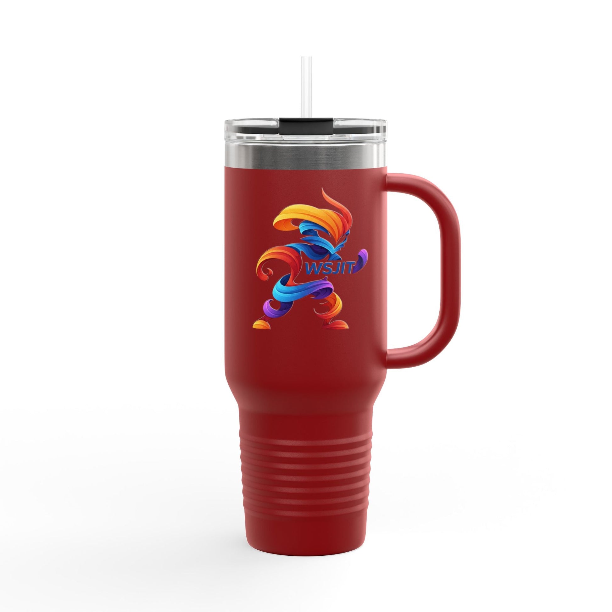 Colorful Insulated Travel Mug - Perfect for On-the-Go, 40oz, Unique Design, Ideal for Gifts and Everyday Use, Fun and Functional Drinkware Printify