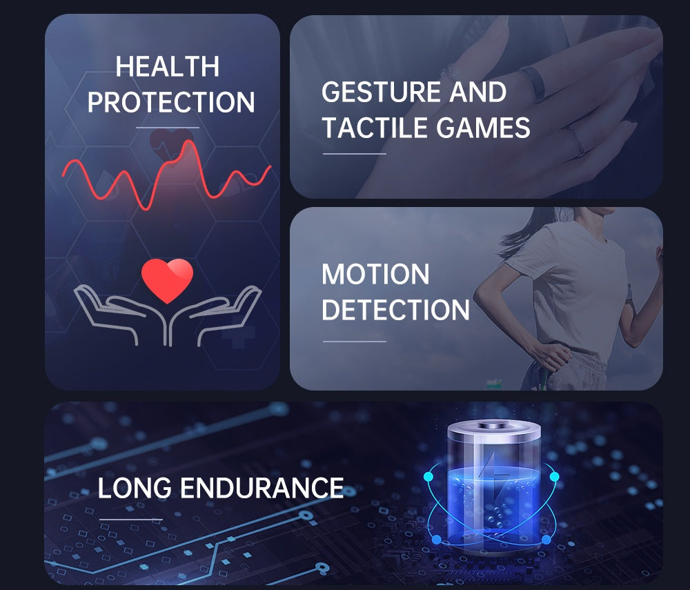 Smart Ring R500 Black WSJIT