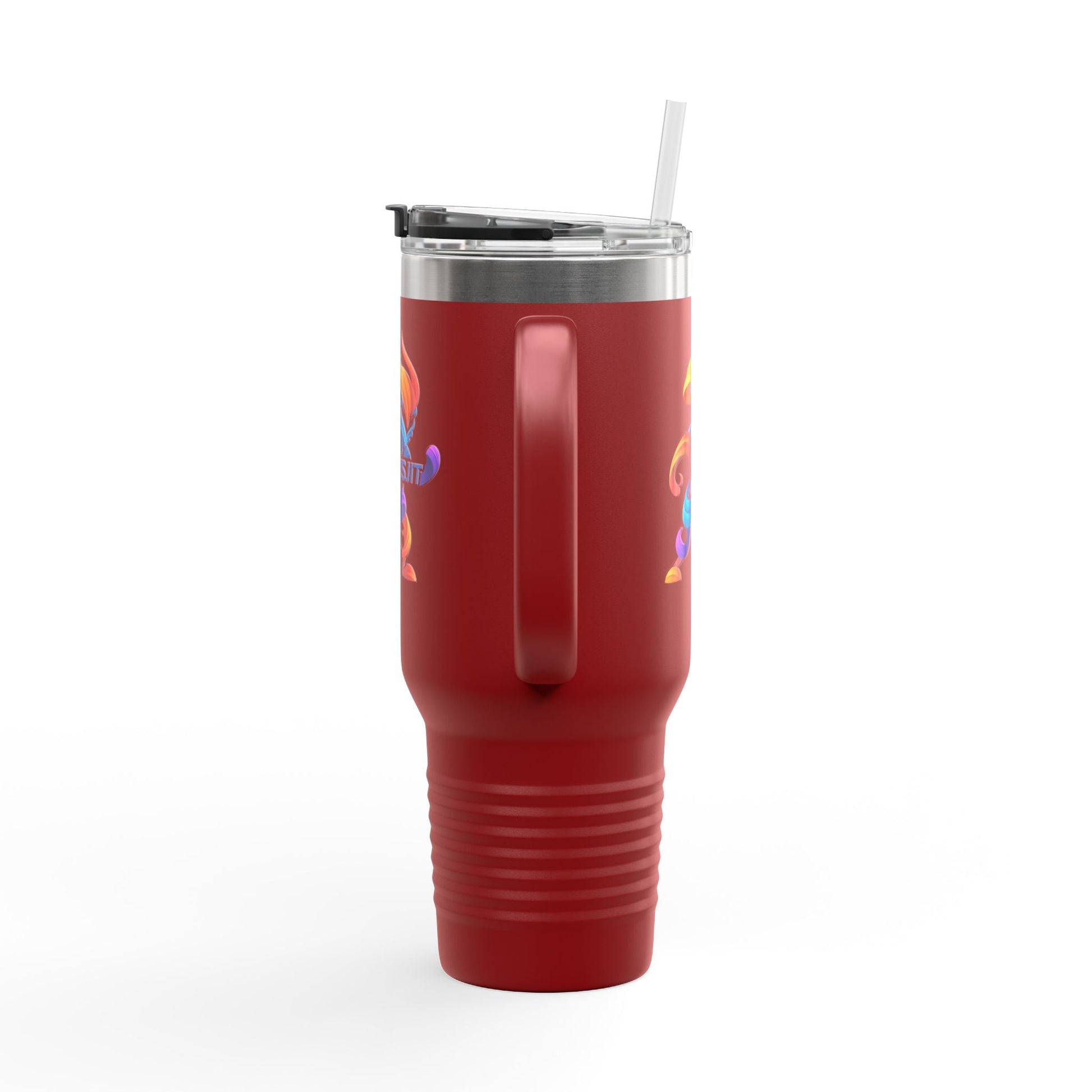 Colorful Insulated Travel Mug - Perfect for On-the-Go, 40oz, Unique Design, Ideal for Gifts and Everyday Use, Fun and Functional Drinkware Printify