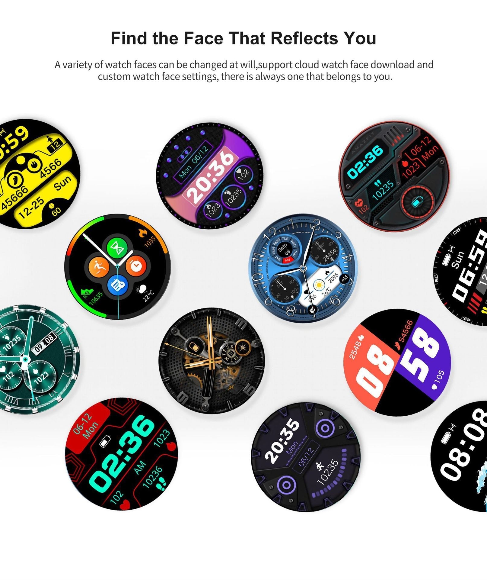 GPS Outdoor Sports Watch 143 Inches WSJIT