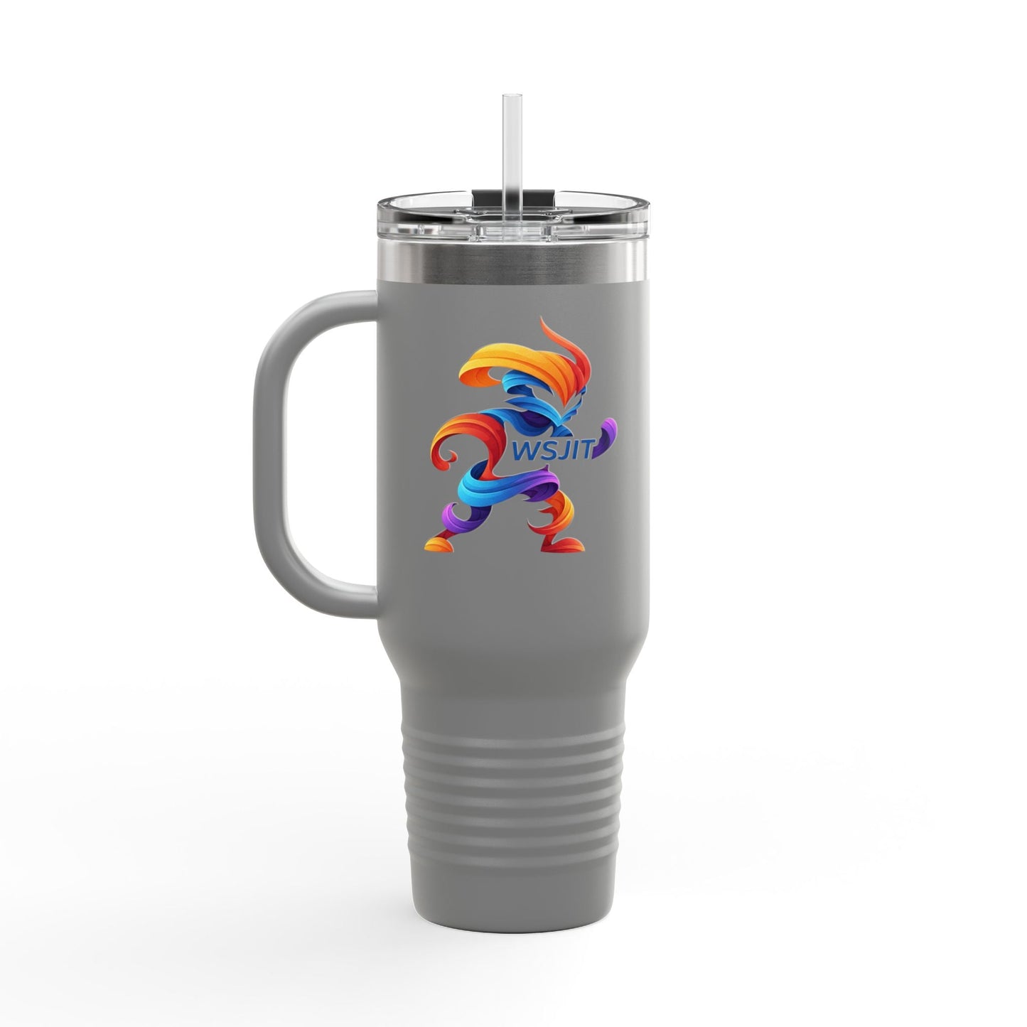 Colorful Insulated Travel Mug - Perfect for On-the-Go, 40oz, Unique Design, Ideal for Gifts and Everyday Use, Fun and Functional Drinkware Printify