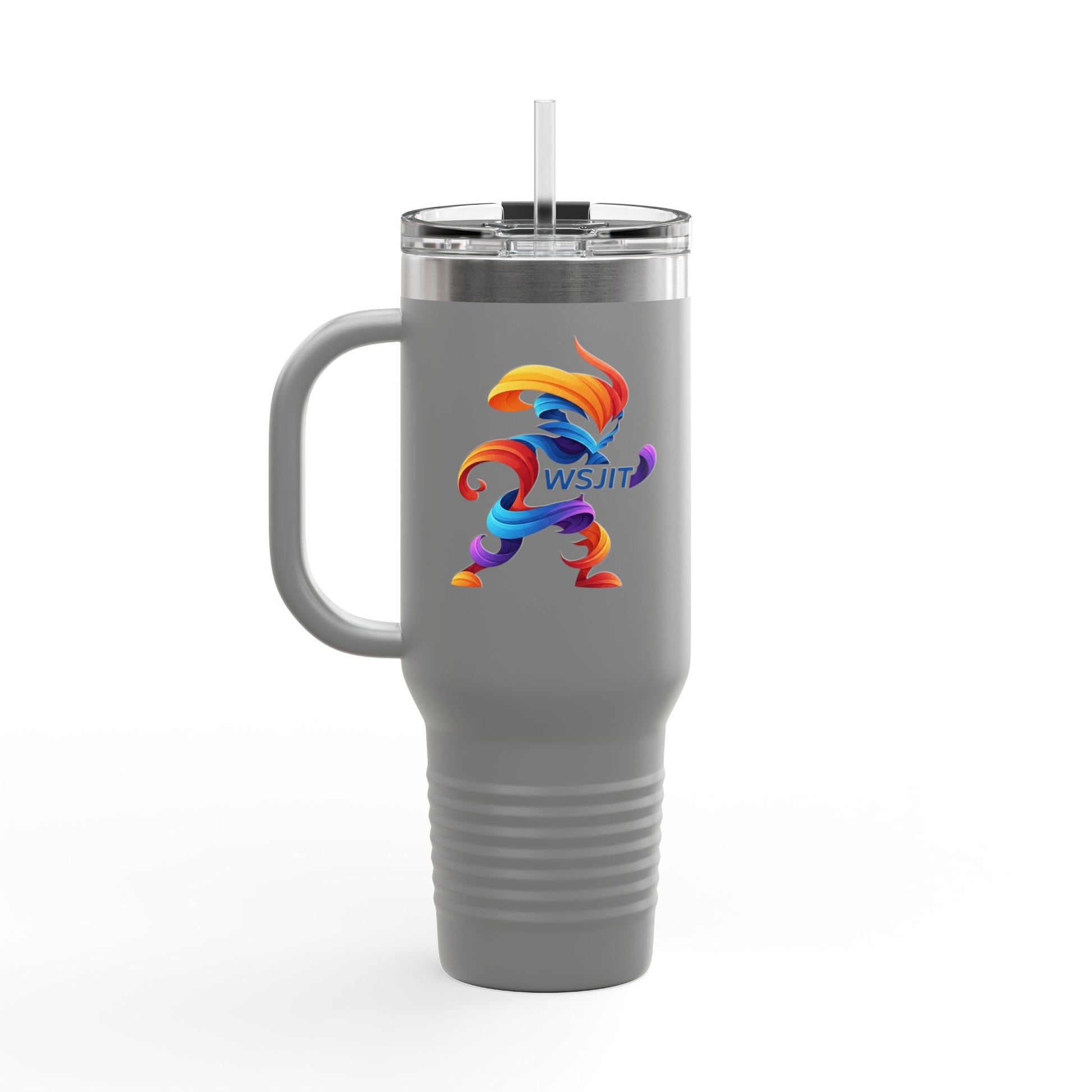 Colorful Insulated Travel Mug - Perfect for On-the-Go, 40oz, Unique Design, Ideal for Gifts and Everyday Use, Fun and Functional Drinkware Printify