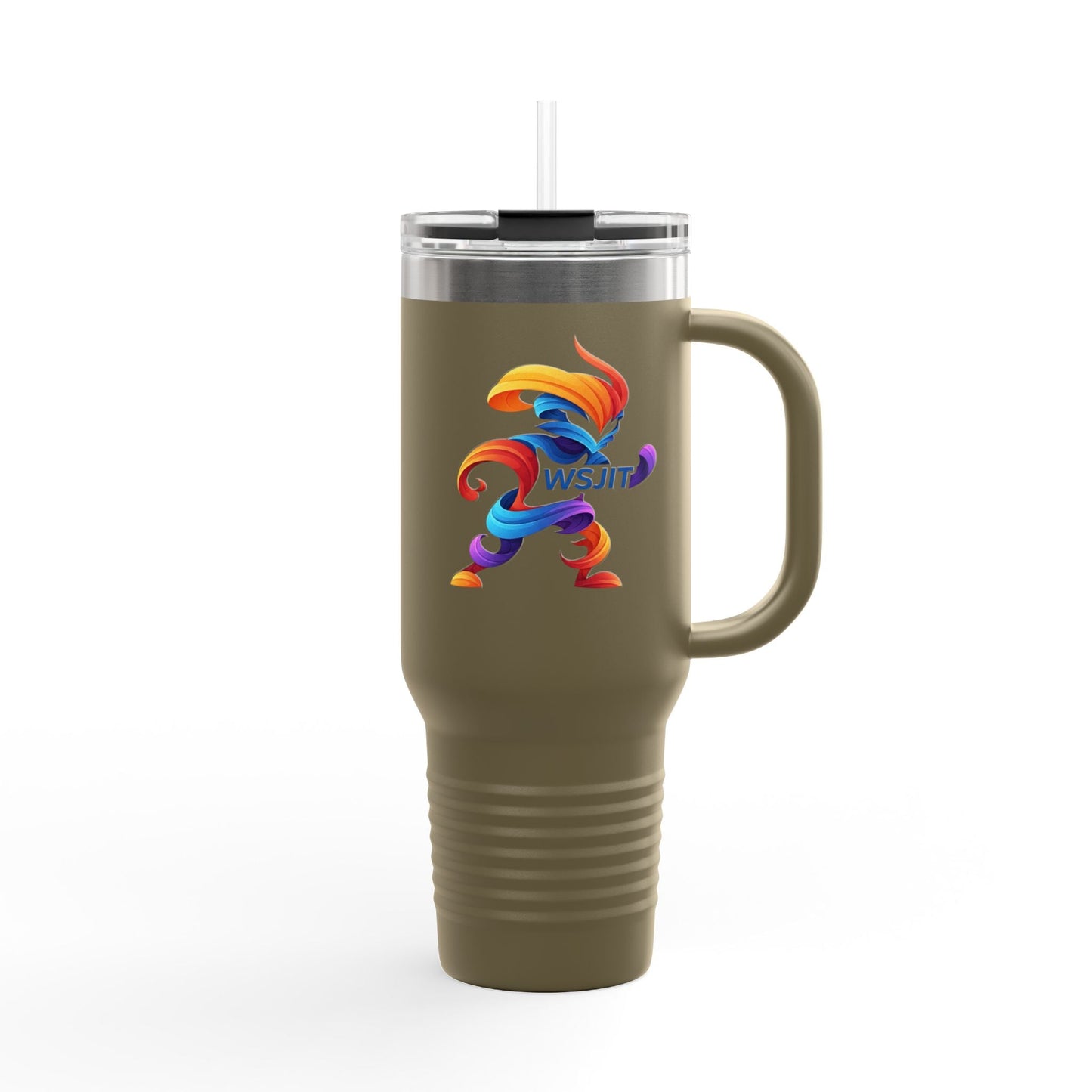Colorful Insulated Travel Mug - Perfect for On-the-Go, 40oz, Unique Design, Ideal for Gifts and Everyday Use, Fun and Functional Drinkware Printify