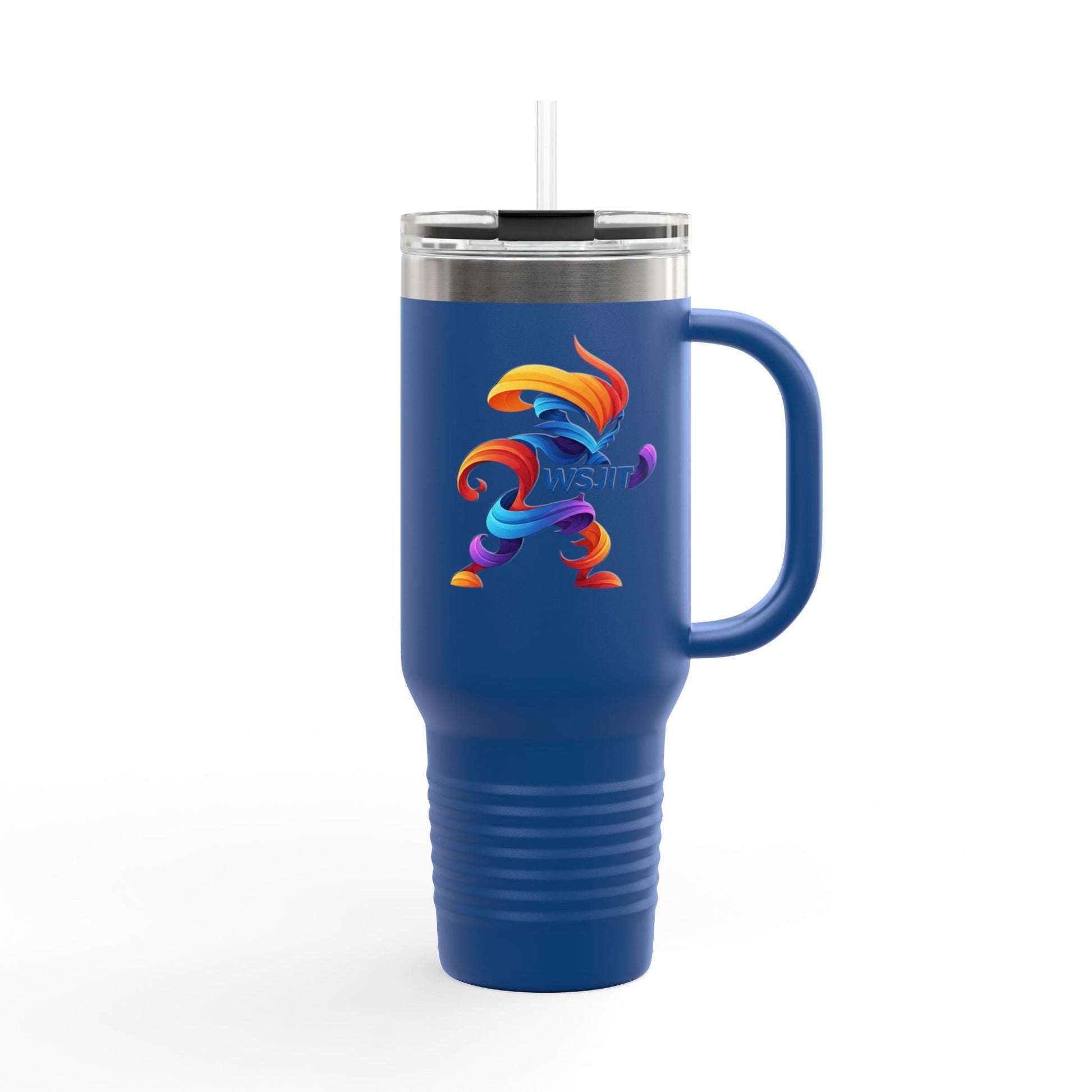 Colorful Insulated Travel Mug - Perfect for On-the-Go, 40oz, Unique Design, Ideal for Gifts and Everyday Use, Fun and Functional Drinkware Printify