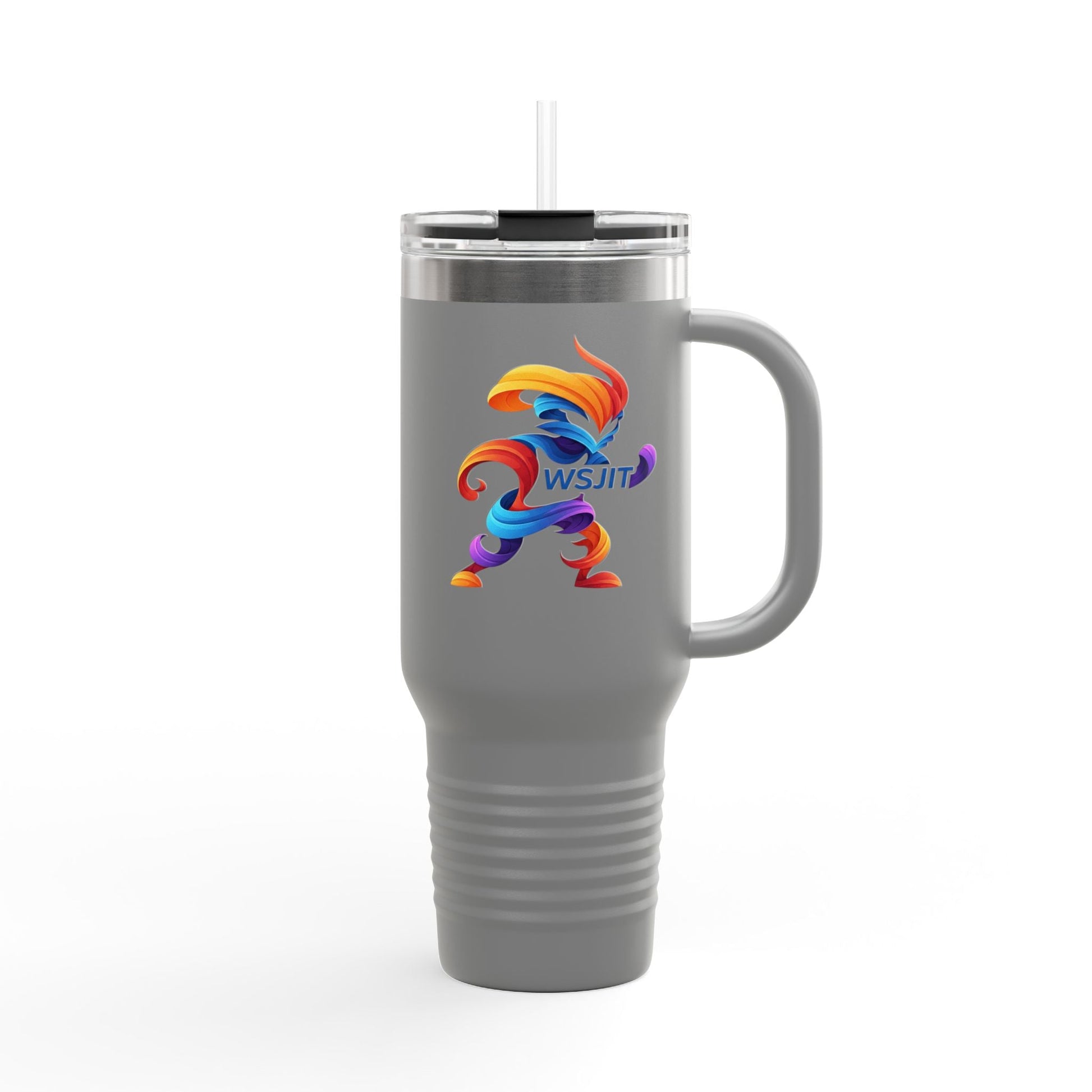 Colorful Insulated Travel Mug - Perfect for On-the-Go, 40oz, Unique Design, Ideal for Gifts and Everyday Use, Fun and Functional Drinkware Printify