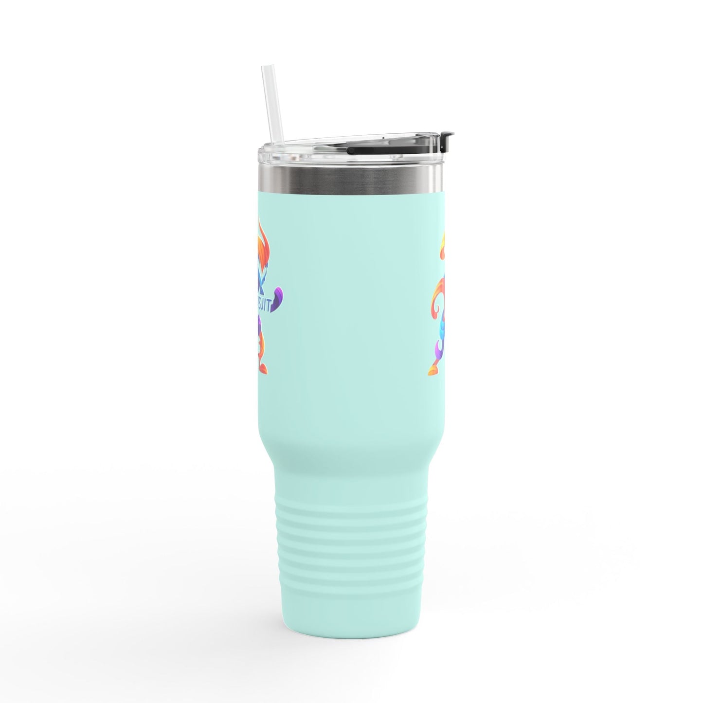 Colorful Insulated Travel Mug - Perfect for On-the-Go, 40oz, Unique Design, Ideal for Gifts and Everyday Use, Fun and Functional Drinkware Printify