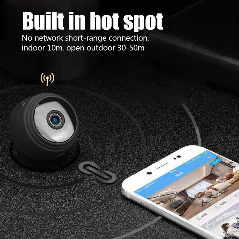 Mini WiFi Wireless Security Camera 1080P-3