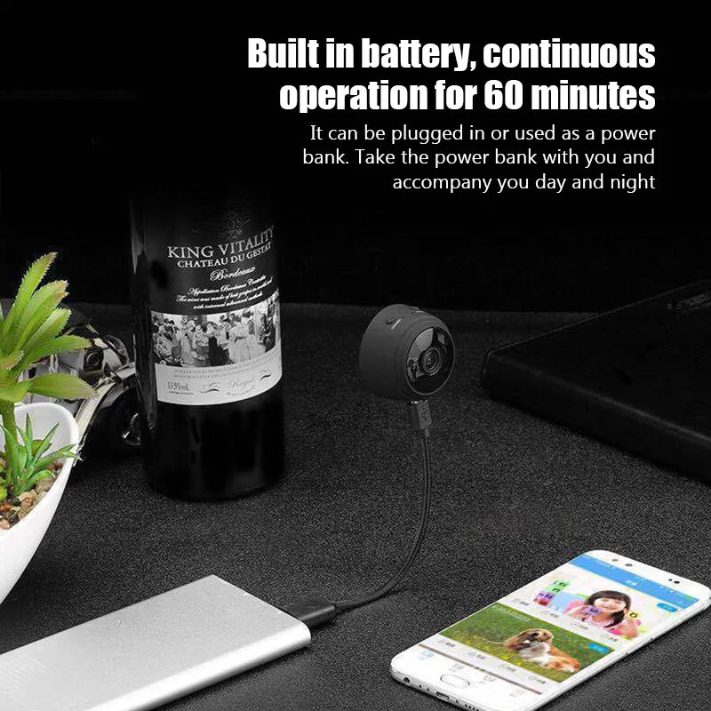 Mini WiFi Wireless Security Camera 1080P-4