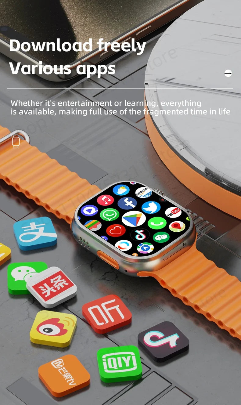 ZestBolt CD12 Smartwatch Android 12.0 5G LTE Sim Card Rotary Camera 2.26-inch Amoled 490*580 HD Screen 2080Mah Smart Watch WSJIT