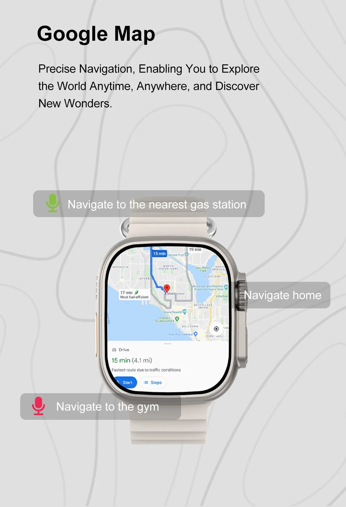 IOS DT Watch Ultra 3 32G RAM Watch GPS Map Video Call NFC Compass AI Dial Sport Fitness tracker Smart bracelet Official Original WSJIT