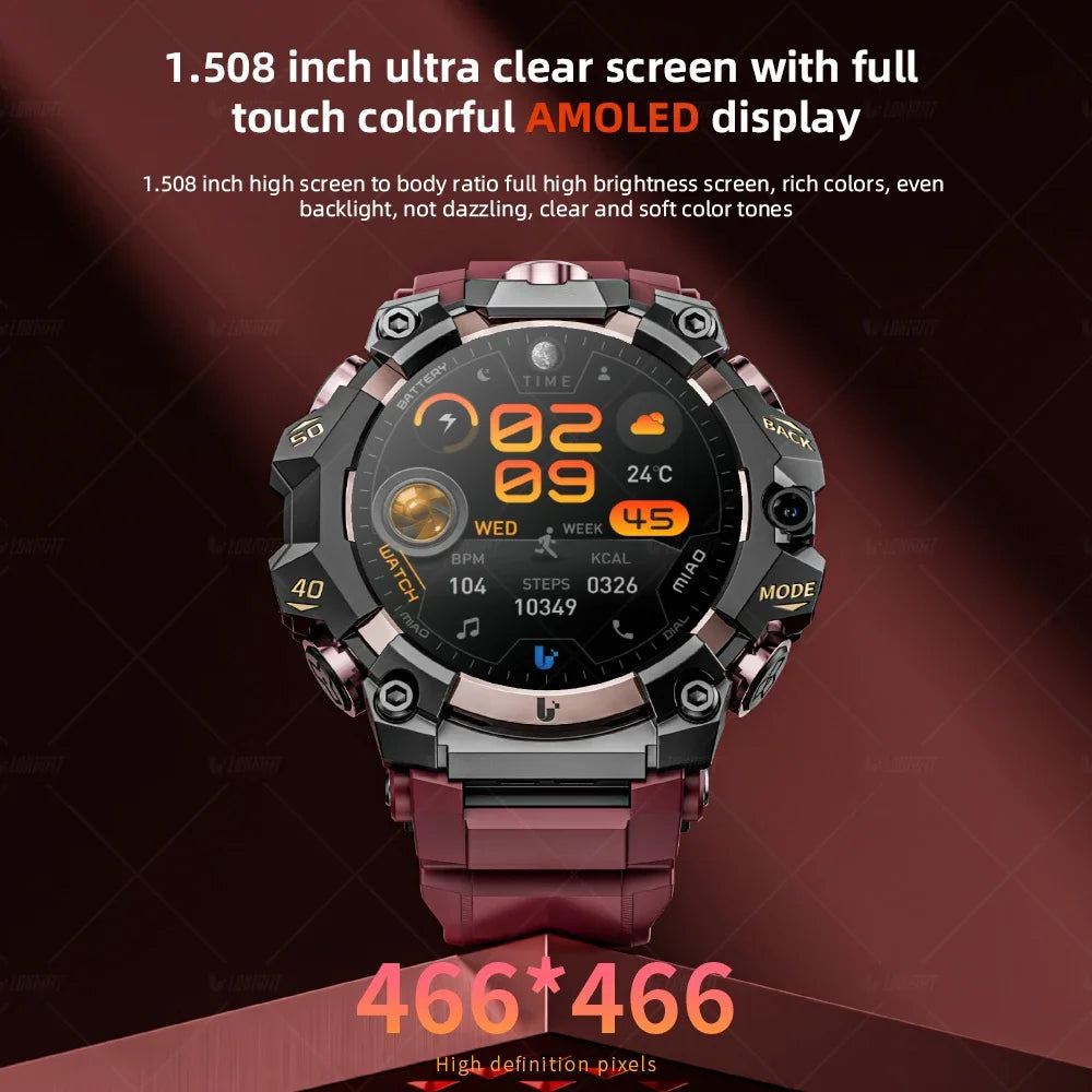 2025 New LOKMAT Sport 4G Android Smartwatches, SIM Card 4GB+64GB HD Dual Camera Video Call GPS NFC Wifi Fitness Phone Watch WSJIT