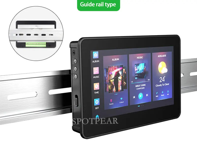 ESP32 S3 4.3inch LCD (B) 800x480 Captive TouchScreen Display Board LVGL with Sensor CAN I2C RS485 WSJIT