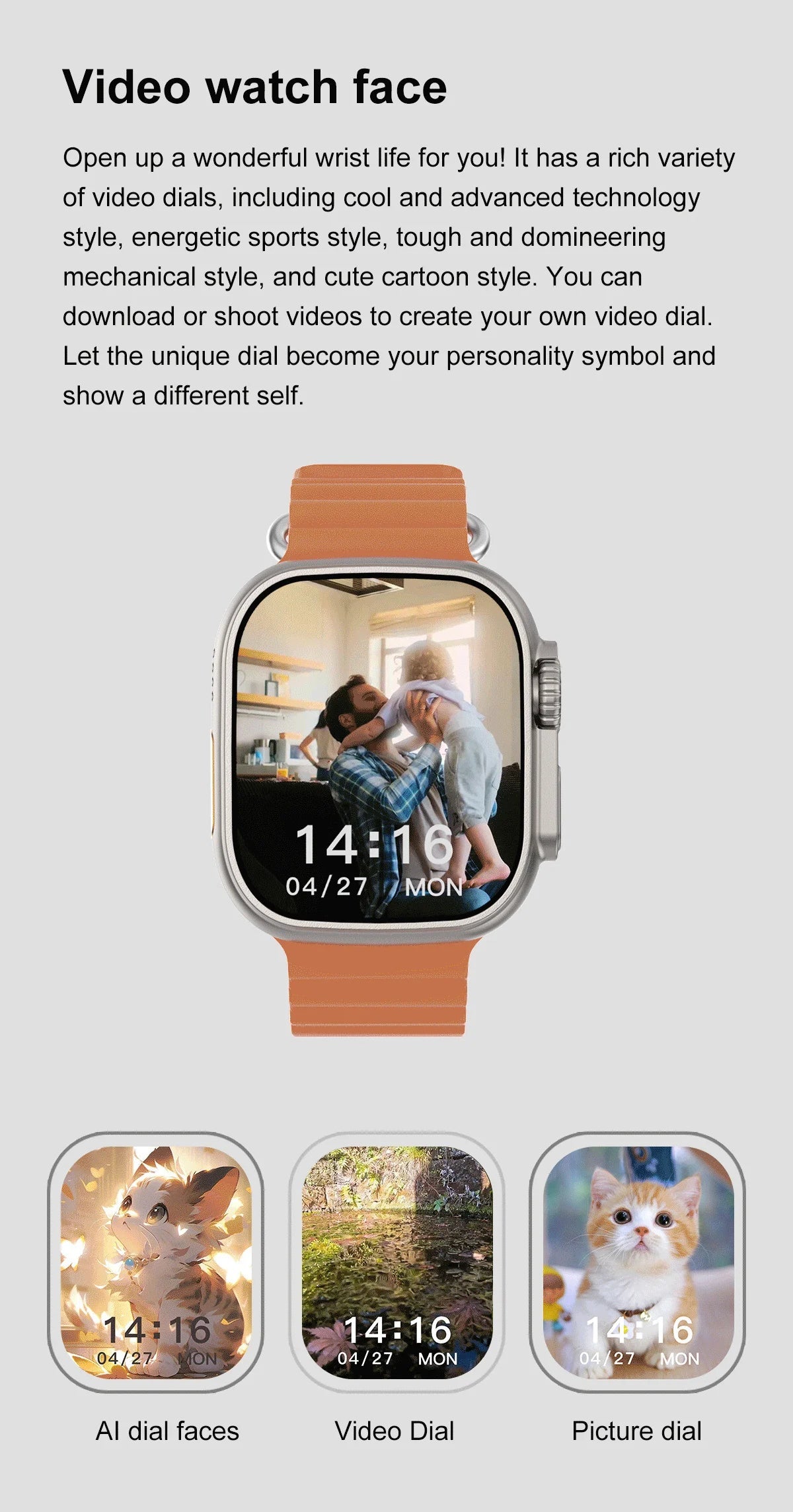 IOS DT Watch Ultra 3 32G RAM Watch GPS Map Video Call NFC Compass AI Dial Sport Fitness tracker Smart bracelet Official Original WSJIT