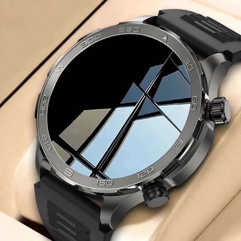 2025 New Bluetooth Call Smart Watch Men For Huawei AMOLED HD Large Screen Heart Rate NFC IP68 Waterproof GPS Sports Smart Watch WSJIT