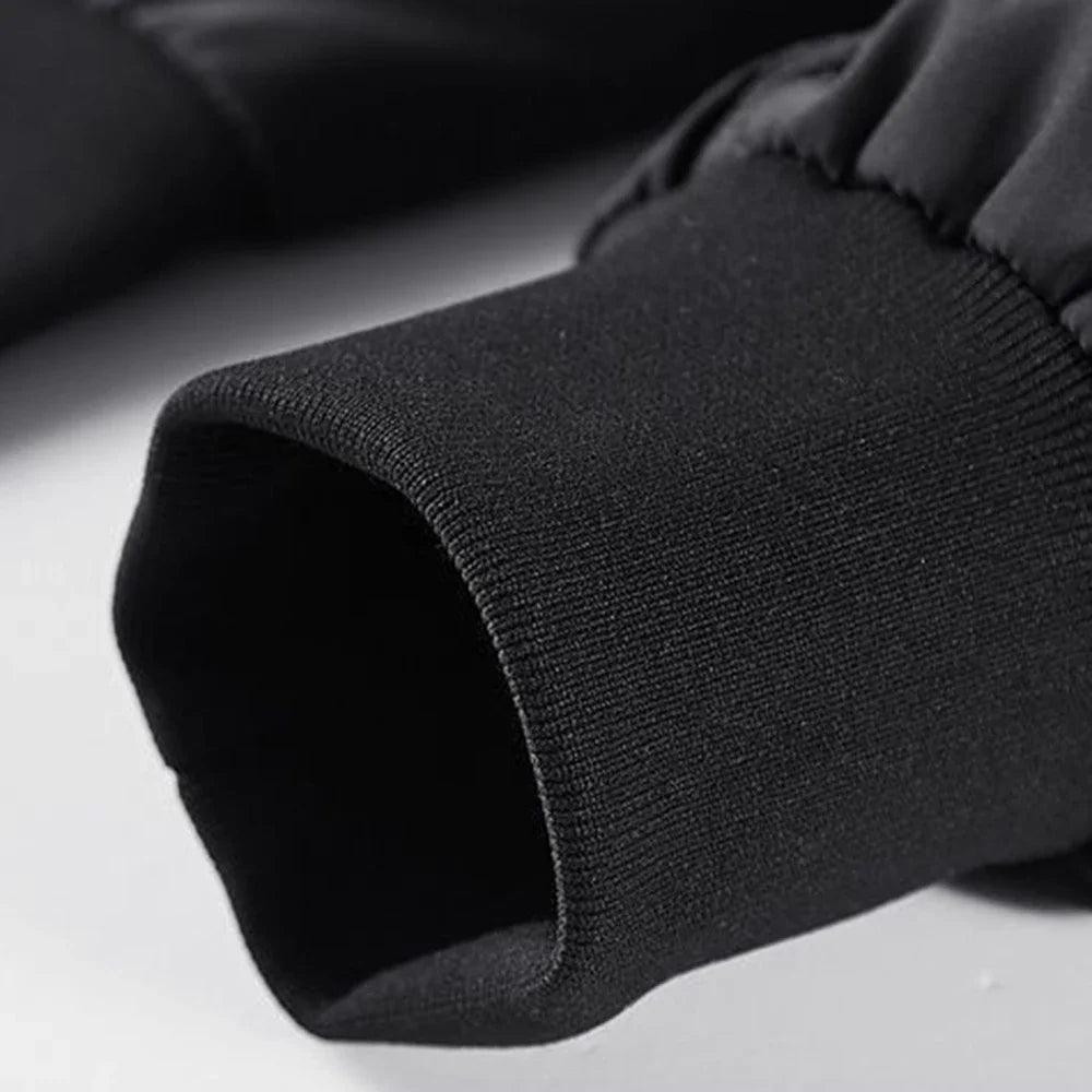 Mens Spring Fall American Street Workwear Jackets 2024 New Zipper Pocket Solid Color Skull Death Embroidery Fashion Trend Jacket WSJIT