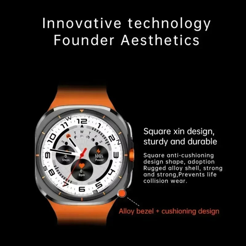 2025 New Smart Watch Android OS Smartwatch 5G Sim Card GPS WIFI Rotary Camera Global Calling 256GB Storage Amoled Screen WSJIT