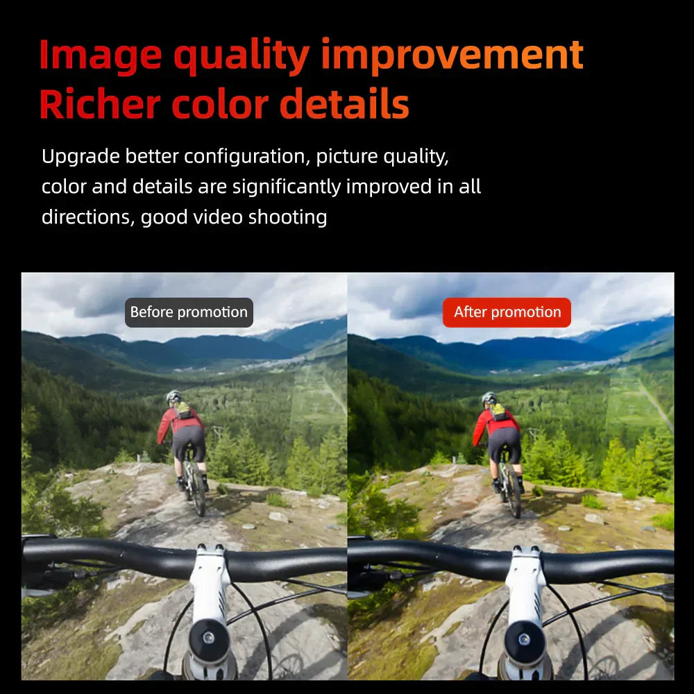 4K Action Camera with 6-Axis Gyro Stabilization White-2