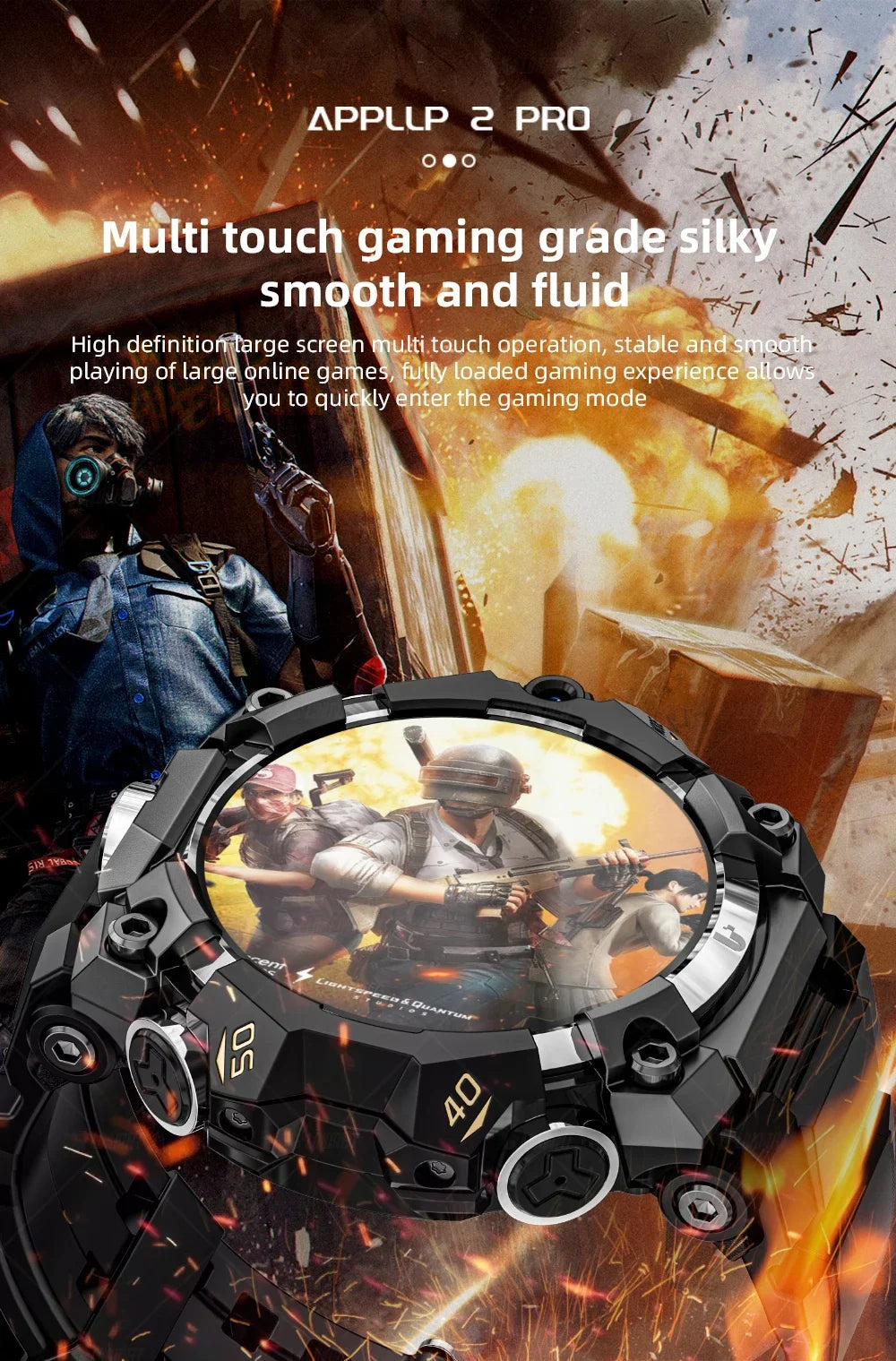 2025 New LOKMAT Sport 4G Android Smartwatches, SIM Card 4GB+64GB HD Dual Camera Video Call GPS NFC Wifi Fitness Phone Watch WSJIT