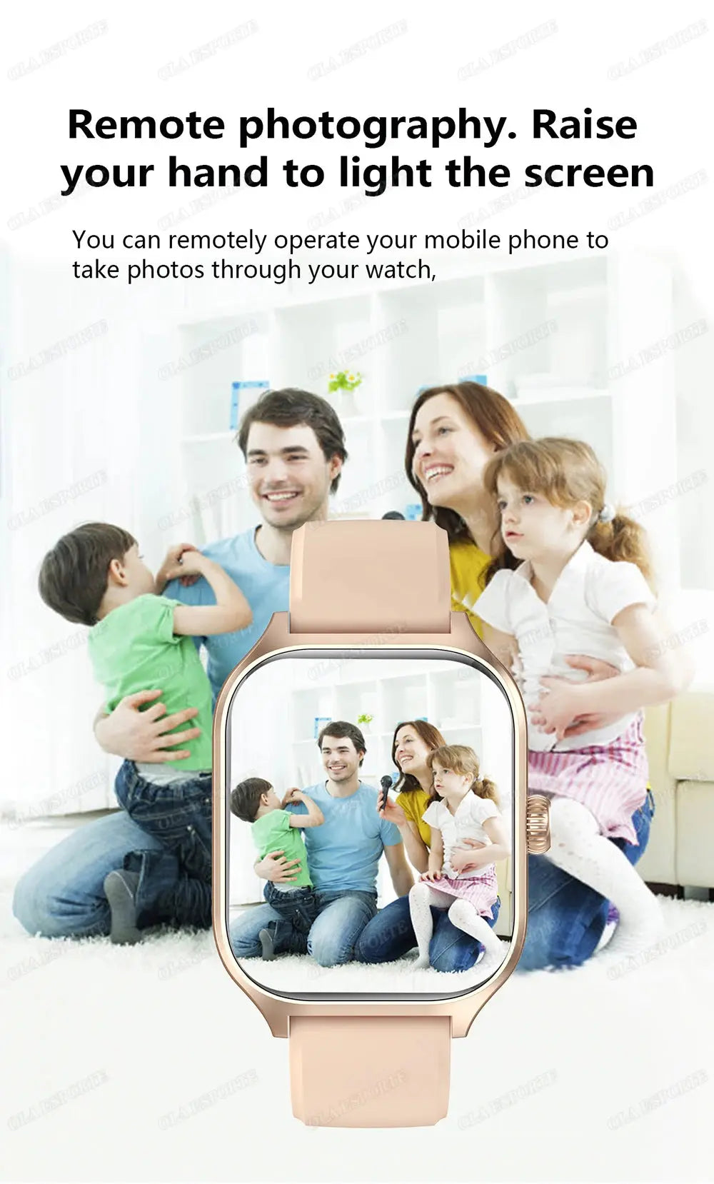 New Smart Watch 2.01 Inch HD Display Answer Make Call Message Preview Sport Modes DIY Dial Weather Forecast For Men Women WSJIT