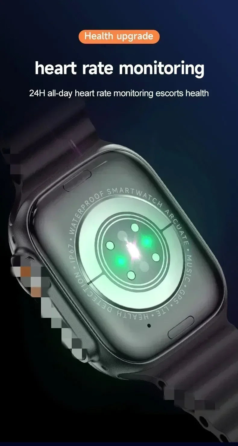 2025 New 4G All Network M53 Smart Watch Android Operating S10 System GPS Map Google Play Passometer Sleep Tracker SIM Card WSJIT