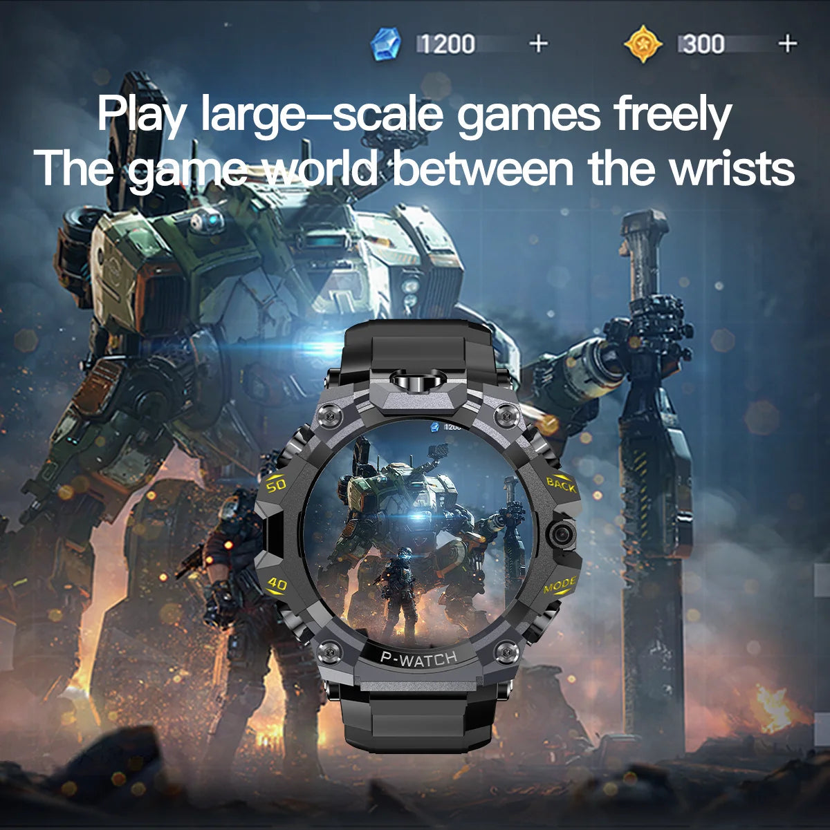 Q668 Smart Watch Android 4G LTE Smartwatch IP68 waterproof 800W HD Dual Camera Amoled GPS WIFI Multi sport mode Download Apps WSJIT