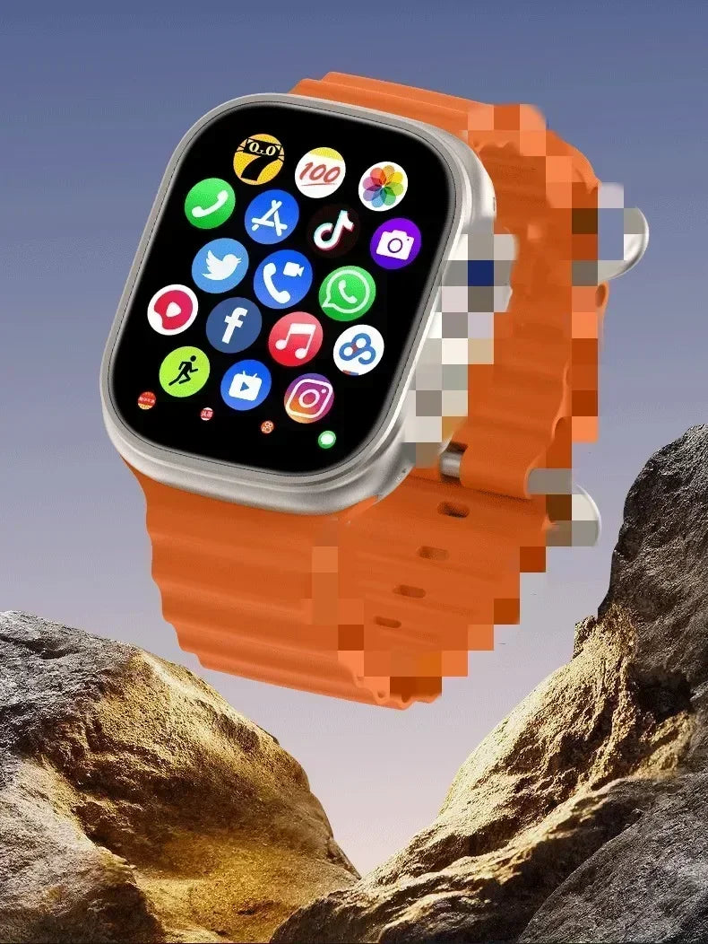 The 2025 m81 Smart Watch unites Android S10 OS 4G All Network strength SIM Card flexibility and precise GPS Map navigation WSJIT