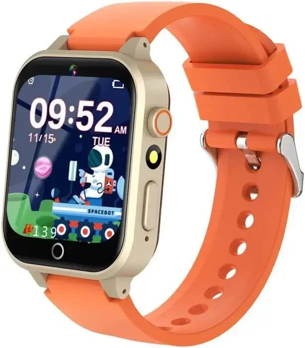 Smartwatch for Kids 4-12 Years HD Touch Screen 26 Puzzle Games MP3 Player Pedometer Flashlight Educational Gift WSJIT