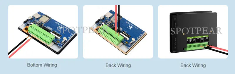 ESP32 S3 4.3inch LCD (B) 800x480 Captive TouchScreen Display Board LVGL with Sensor CAN I2C RS485 WSJIT