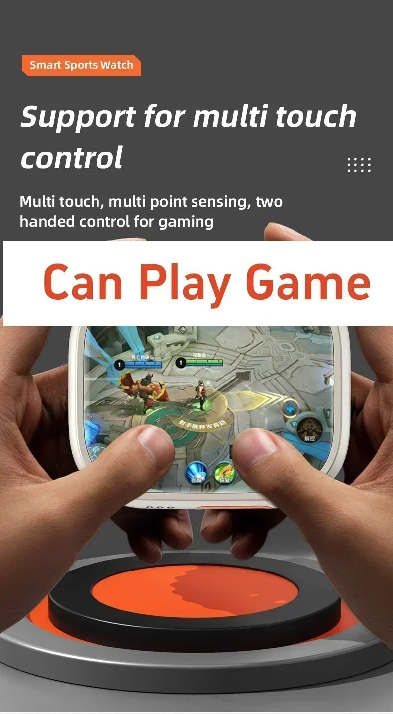 Original 4G Smartwatch CDS9 S9 S10 Ultra Rotary Camera GPS WIFI Heart Rate Tracker 256GB Storage Download Apps Sport Smart Watch WSJIT