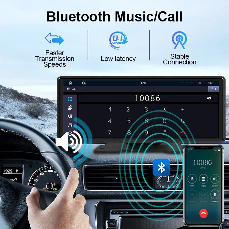 Universal Wireless Carplay Android Auto Car Screen-4