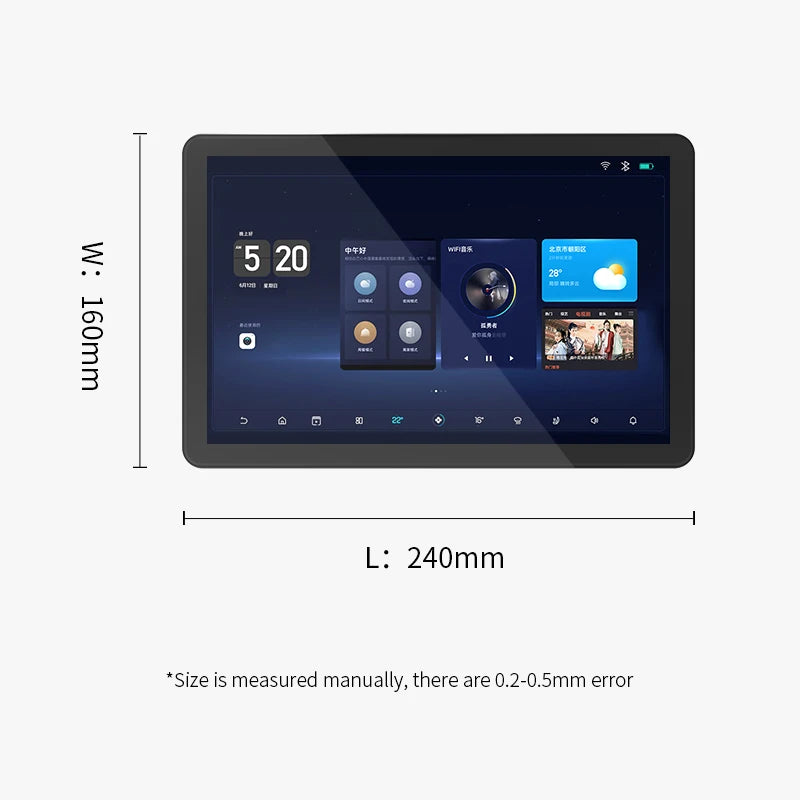 ESP32 P4 10.1 Inch Development Board Display Capacitive Touch 1280*800 IPS Screen Support WiFi6 BT5 for ESP-IDF Arduino LVGL WSJIT