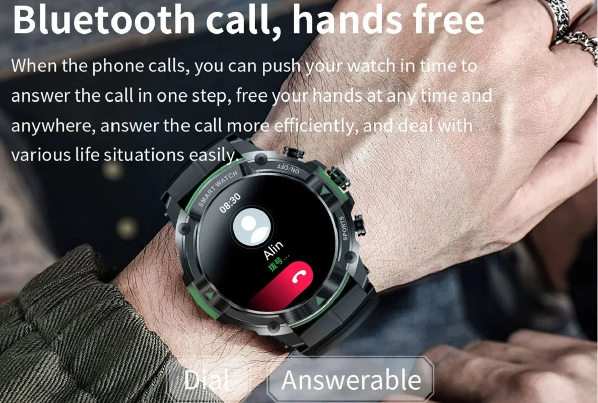 Smart watch 1.43 AMOLED Display 420mAH bluetooth call Military Toughness Waterproof Sport Smartwatch VS Moss Stratos 2 WSJIT