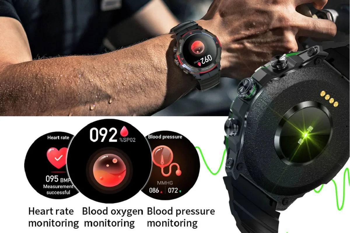 Smart watch 1.43 AMOLED Display 420mAH bluetooth call Military Toughness Waterproof Sport Smartwatch VS Moss Stratos 2 WSJIT