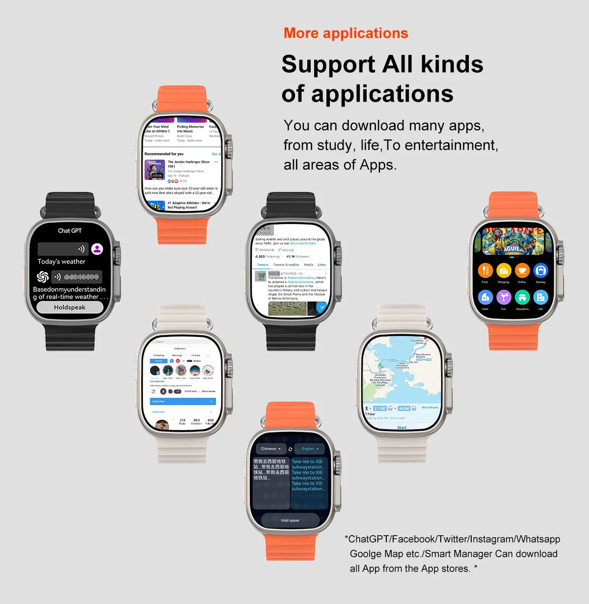 IOS DT Watch Ultra 3 32G RAM Watch GPS Map Video Call NFC Compass AI Dial Sport Fitness tracker Smart bracelet Official Original WSJIT