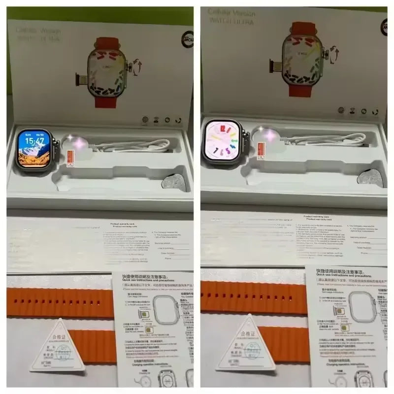 Original 4G Smartwatch CDS9 S9 S10 Ultra Rotary Camera GPS WIFI Heart Rate Tracker 256GB Storage Download Apps Sport Smart Watch WSJIT