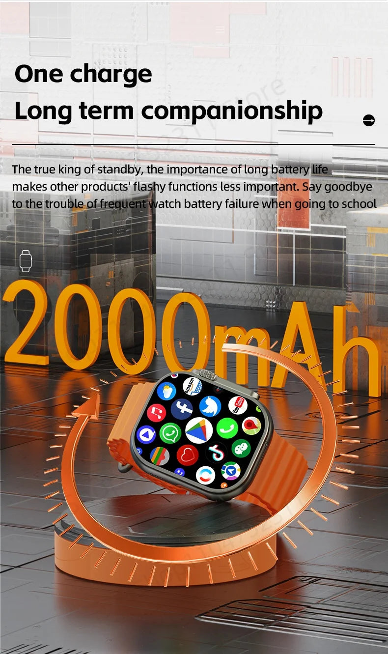 ZestBolt CD12 Smartwatch Android 12.0 5G LTE Sim Card Rotary Camera 2.26-inch Amoled 490*580 HD Screen 2080Mah Smart Watch WSJIT