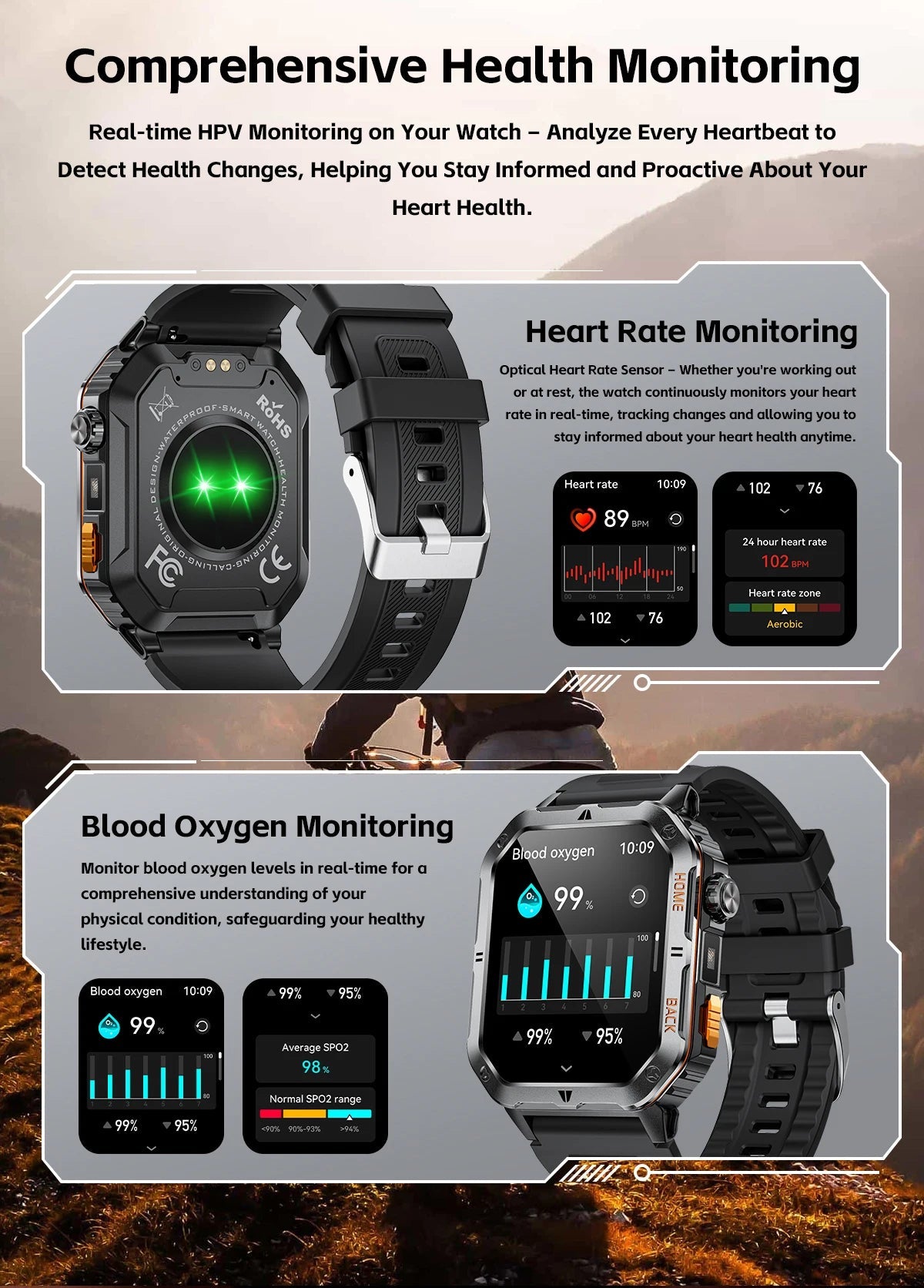 2025 New Smart Watch Men 1000mAh Ultra Large Battery 3ATM Professional Waterproof 2.01" HD Display Outdoor Sports Smartwatch Men WSJIT