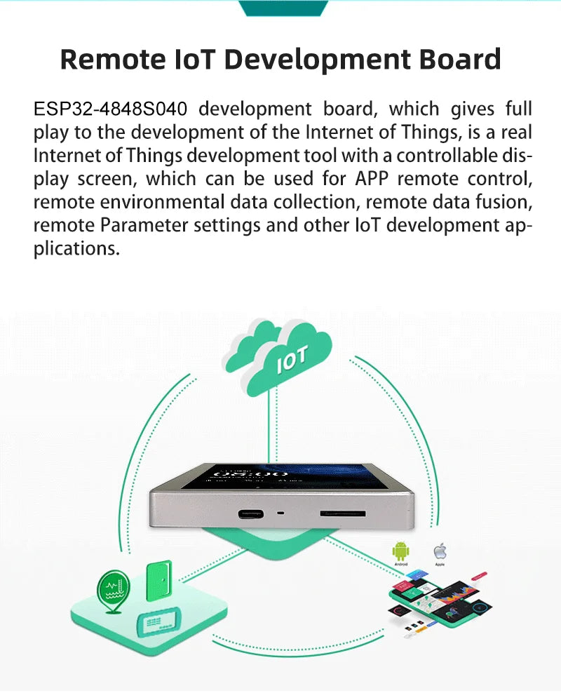 ESP32-S3 Development Board WiFi BT 4 Inch IPS Touch Screen for Arduino LVGL IOT ESP32 86 Box Central Centrol WSJIT