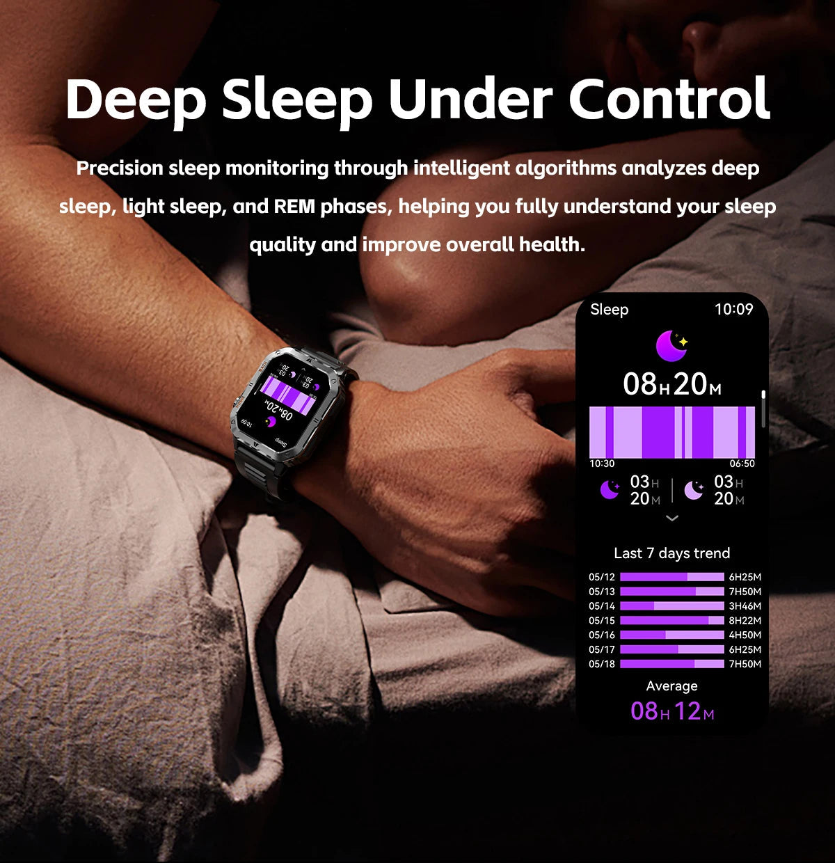 2025 New Smart Watch Men 1000mAh Ultra Large Battery 3ATM Professional Waterproof 2.01" HD Display Outdoor Sports Smartwatch Men WSJIT