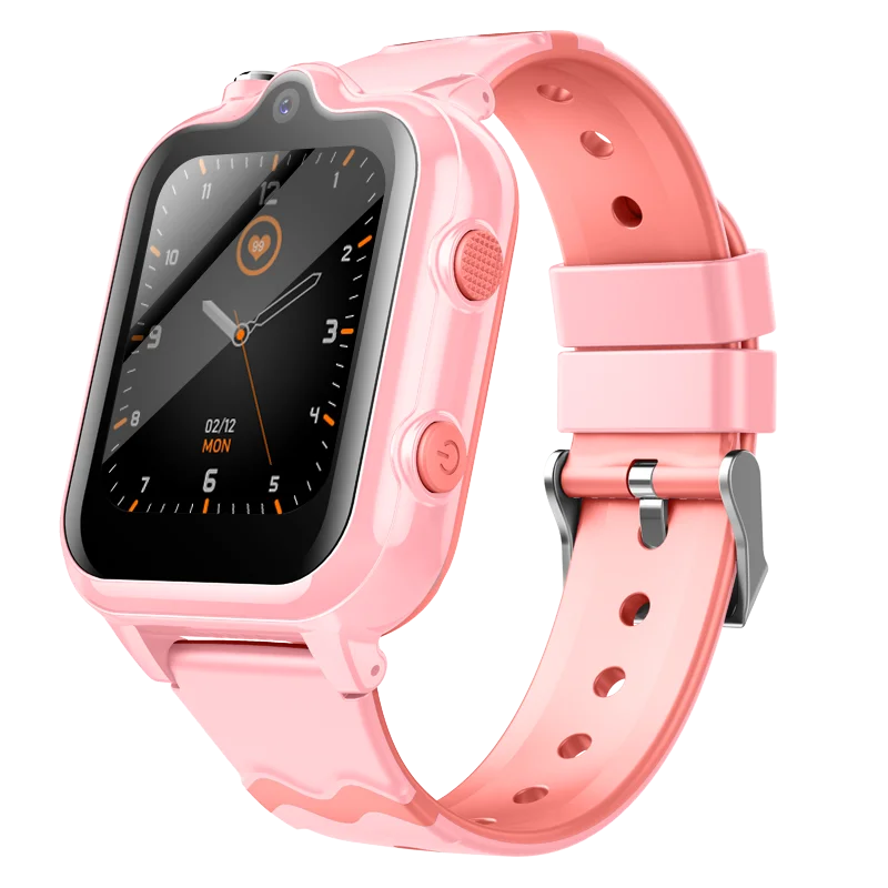 2025 New Smart Watches 4G Kids GPS AGPS LBS SOS Music Playback Dual Camera Smartwatch Waterproof 900mAh Boy Girl Children Gift WSJIT